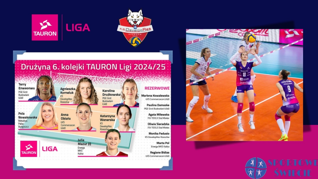 Katarzyna Wenerska rozgrywającą nr 1 6. kolejki Tauron Ligi