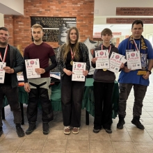 Damian Kamiński i Dobrochna Weber dobrze grali w turnieju w Chojnicach.