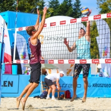 Tomasz Wołoszuk zagrał w Orlen Beach Volley Tour Rzeszów