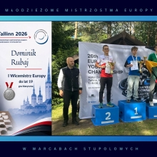 Dominik Rubaj wicemistrzem Europy juniorów do lat 19 [ZDJĘCIA]