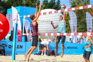 Tomasz Wołoszuk zagrał w Orlen Beach Volley Tour Rzeszów