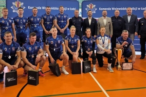 Czworo policjantów ze Świecia w wicemistrzowskiej drużynie KWP Bydgoszcz
