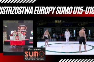 Jakub Kiełpiński o krok od medalu w Mistrzostwach Europy w sumo