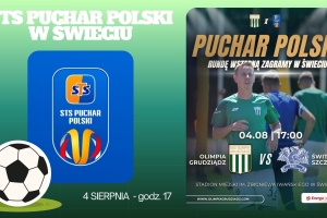 Olimpia Grudziądz zagra mecz Pucharu Polski w Świeciu