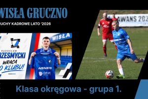 Olaf Wójtowicz zostaje w Wiśle Gruczno. Powrót Radka Przesmyckiego