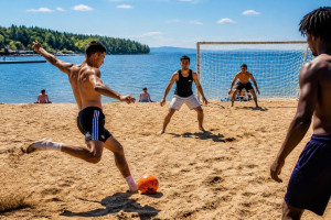 Beach soccer w Decznie podejście drugie