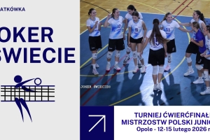 Jokerki zaczynają dziś ćwierćfinał Mistrzostw Polski Juniorek