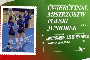 Joker Świecie pokonał AZS UP TSV Sanok